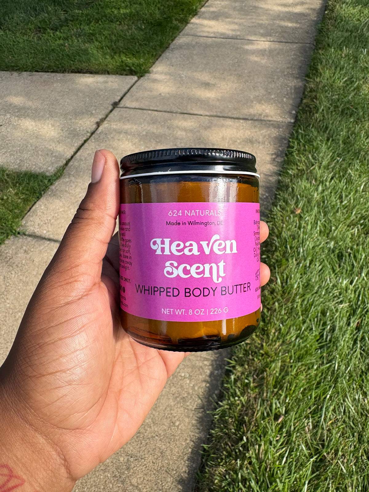 Heaven Scent Whipped Body Butter + Argan Oil Set