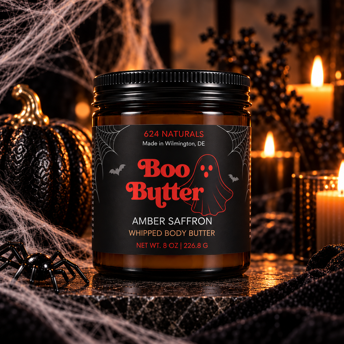 Boo Butter | Limited October Edition | Amber Saffron