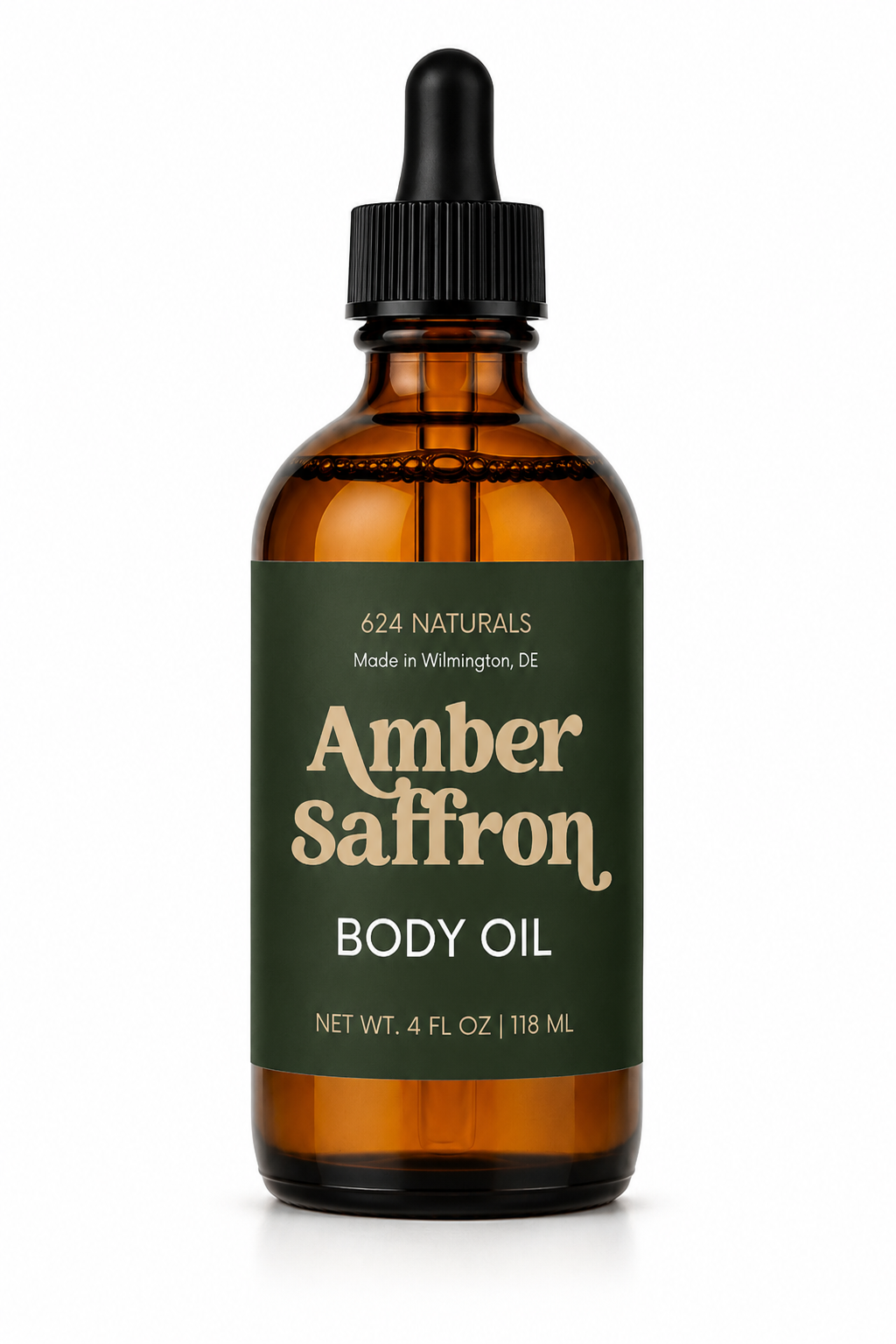 Amber Saffron Body Oil