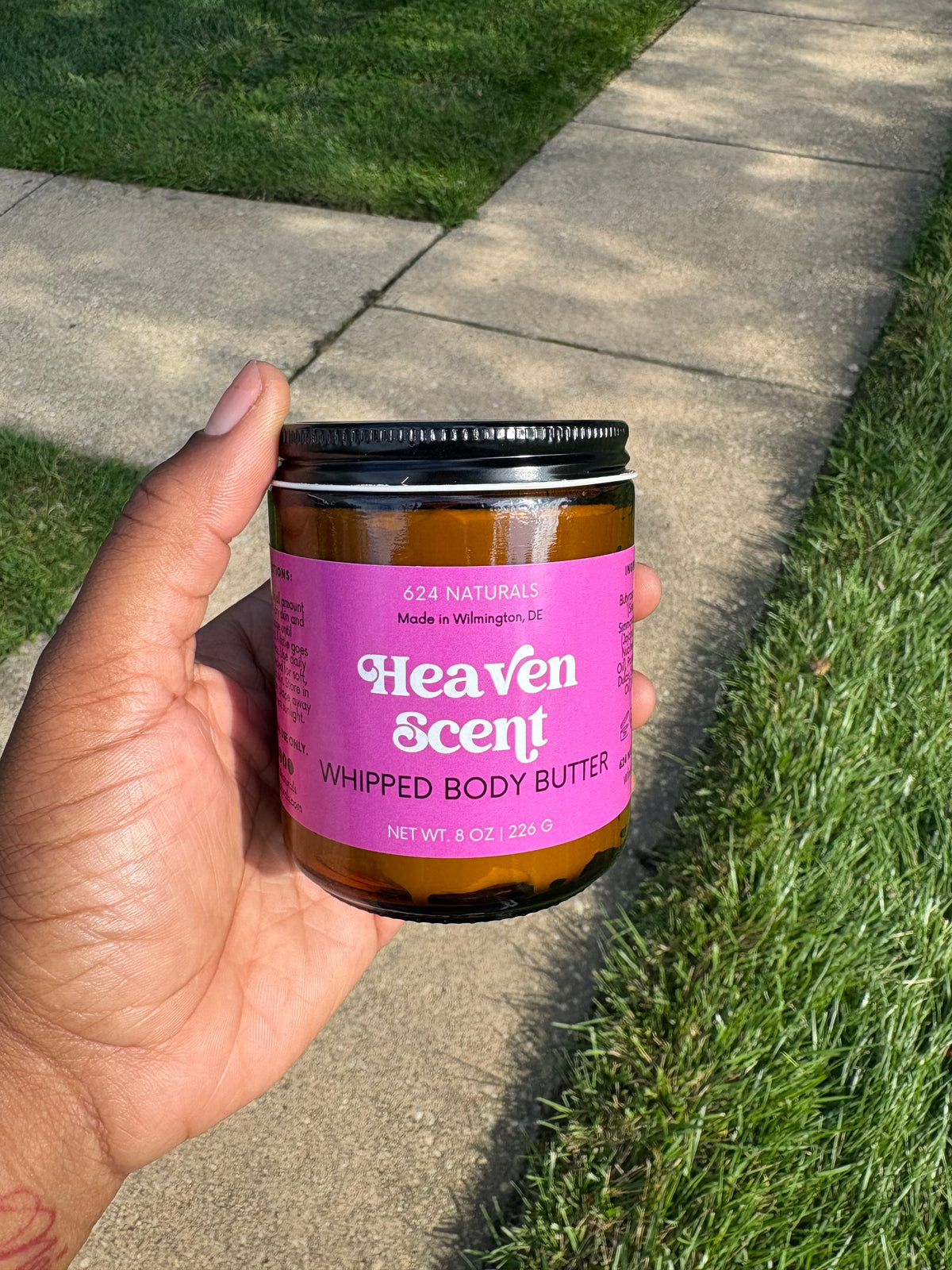 Heaven Scent Whipped Body Butter + Argan Oil Set