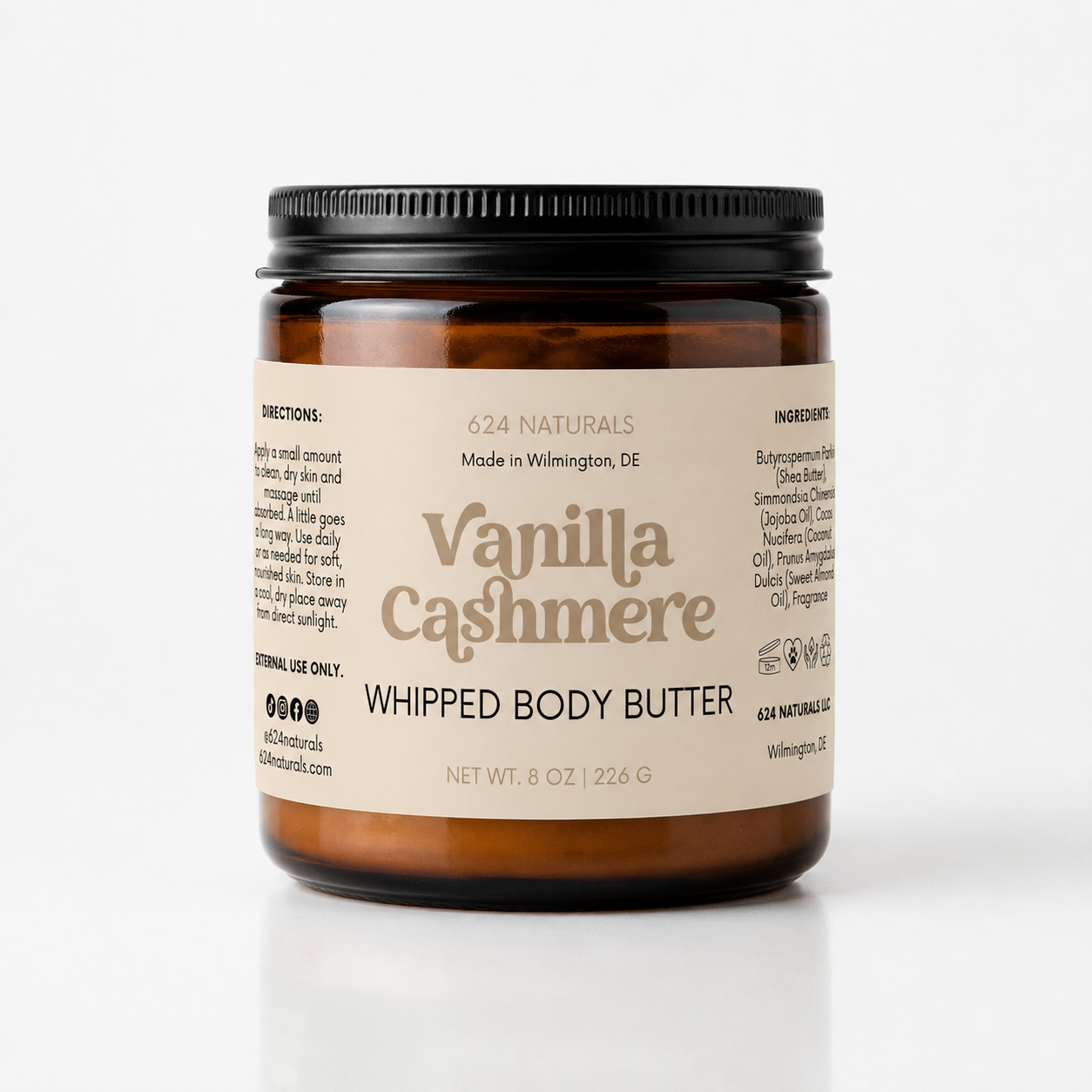 Vanilla Cashmere Whipped Body Butter