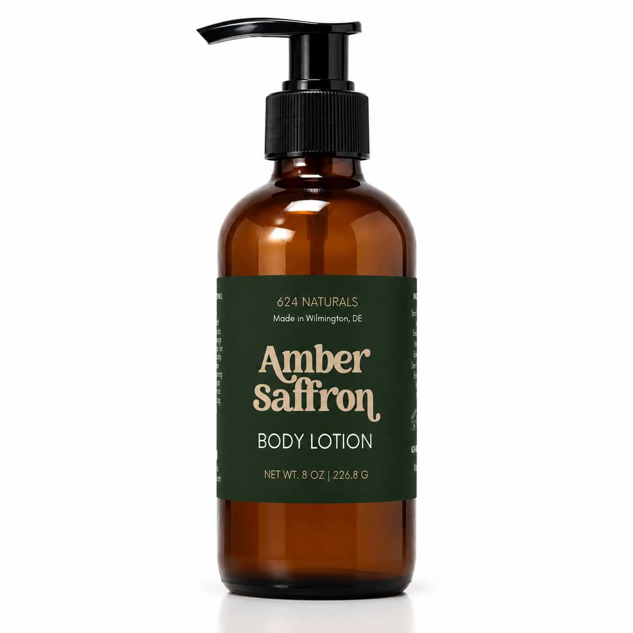 Amber Saffron Body Lotion