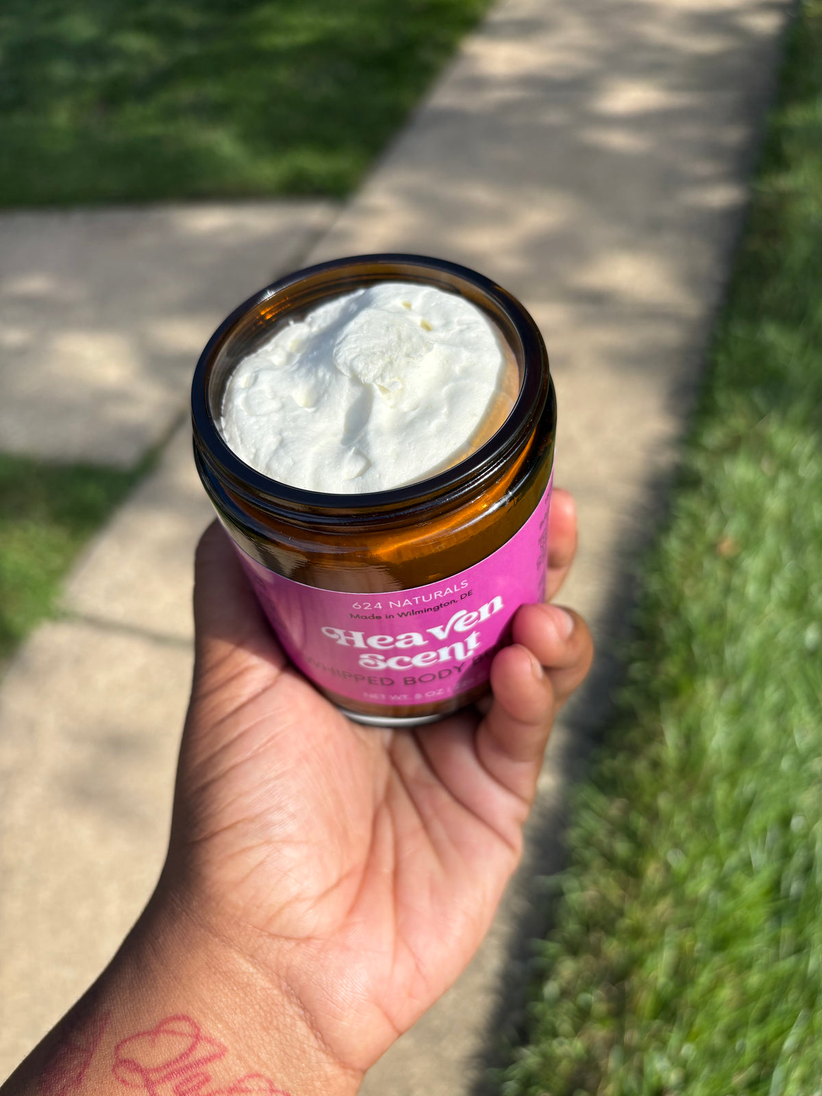 Heaven Scent Whipped Body Butter + Argan Oil Set