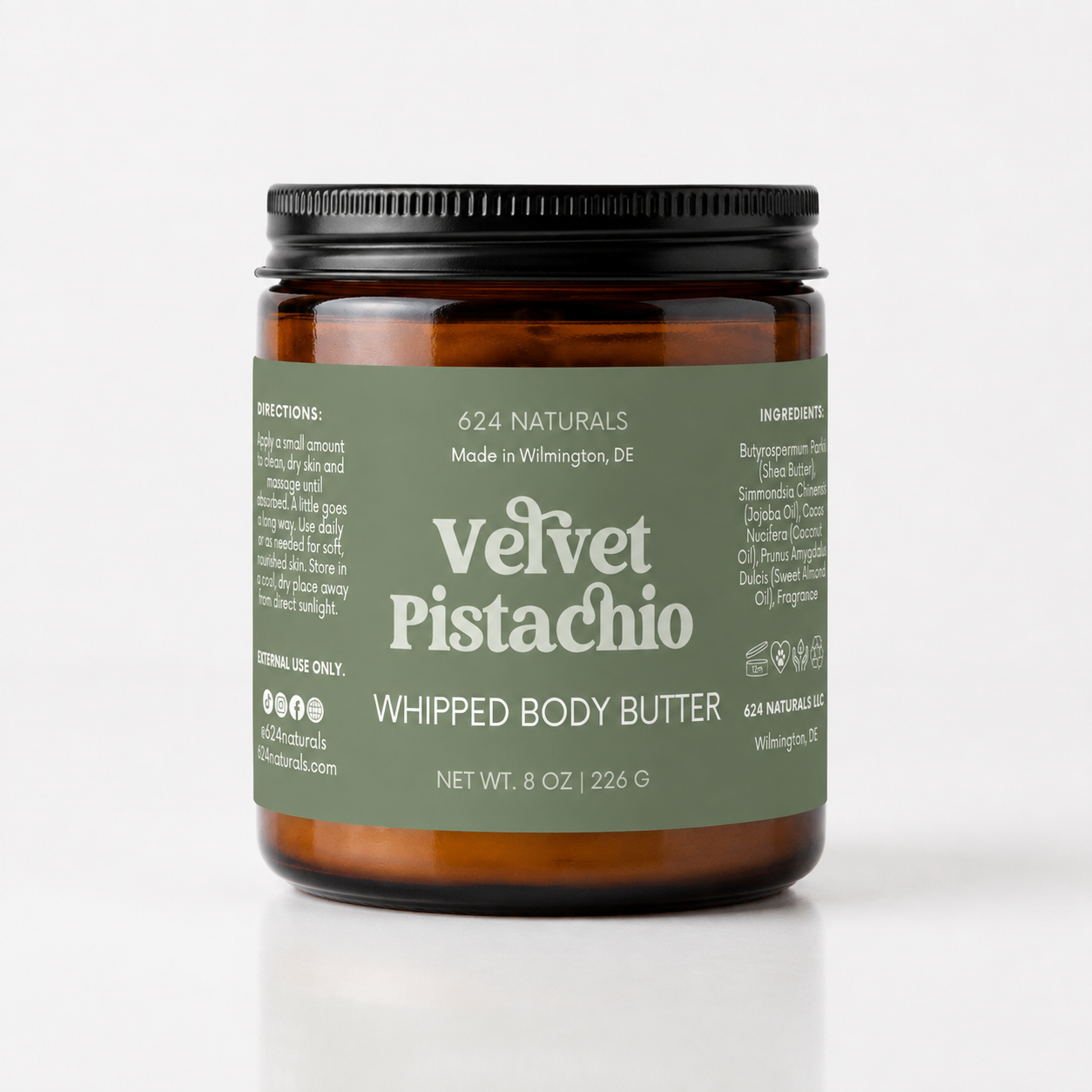 Velvet Pistachio Whipped Body Butter