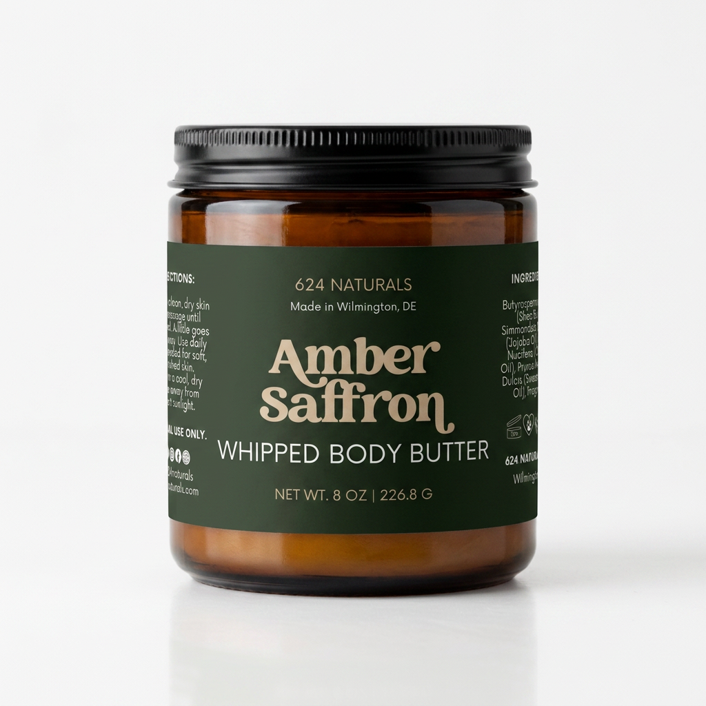 Amber Saffron Whipped Body Butter