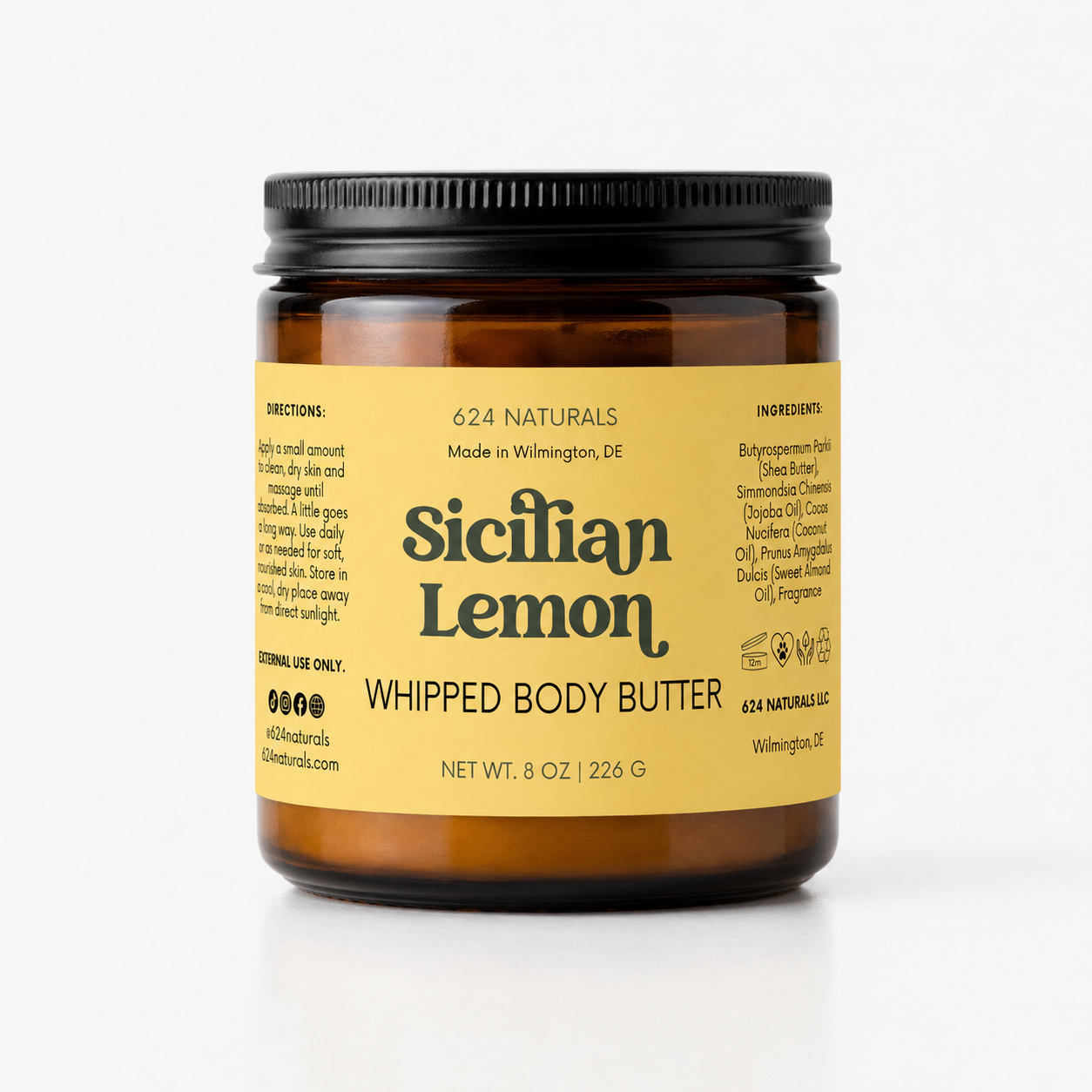 Sicilian Lemon Whipped Body Butter